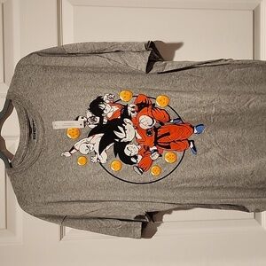 DragonballZ. XL tshirt:  gray